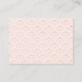 Carte D'accompagnement Ticket de tombola de couches pour Baby Shower Swee (Dos)