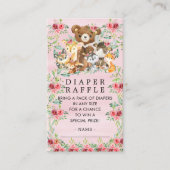 Carte D'accompagnement Ticket Déchets De Filles Amis De Bois (Devant)