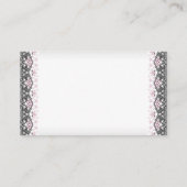 Carte D'accompagnement Ticket vintage Princess Diaper Raffle (Dos)