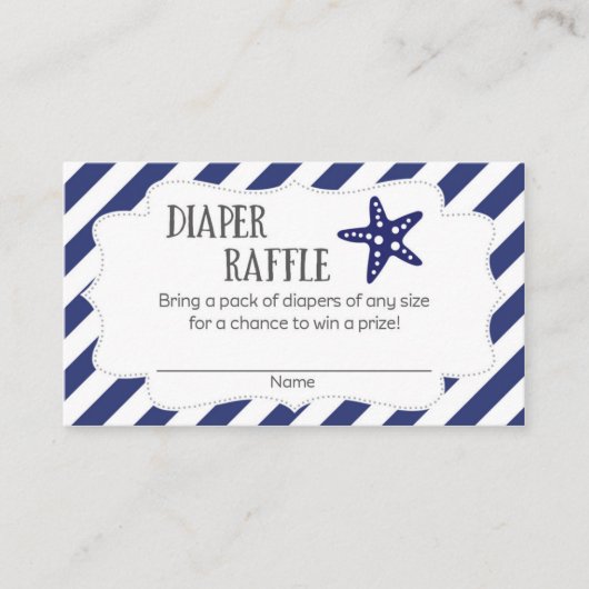 Carte D'accompagnement Tickets au Baby shower de fraise Starfish (Devant)