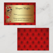 Carte D'accompagnement Tickets de Raffle Petit Prince pour Tijuana (Devant / Derrière)