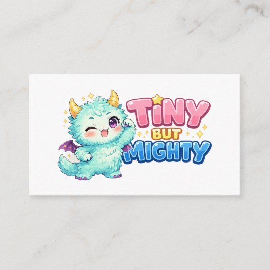 Carte D'accompagnement Tiny But Mighty Dragon (Devant)