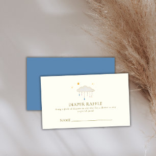 Carte D'accompagnement Tirage au sort de couche élégant moderne en forme