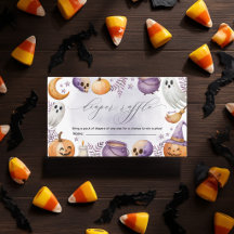 Tirage au sort de couche Halloween à l'aquarelle L