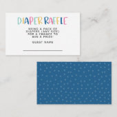 Carte D'accompagnement Tirage au sort de couche moderne et simple espoir  (Devant / Derrière)