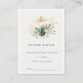 Carte D'accompagnement Tirage au sort de couche pour bébé citrouille succ (Devant)