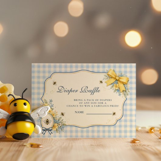 Carte D'accompagnement Tirage au sort de couche pour l'abeille douce Prep