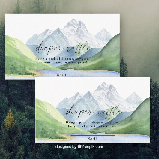 Carte D'accompagnement Tirage au sort de couche pour l'heure de l'aventur