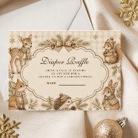 Tirage au sort de couche pour Noël en bois neutre