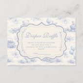 Carte D'accompagnement Tirage au sort des couches Blue Bow Blueberry Gard (Devant)