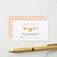 Tirage au sort des couches pour Baby Shower Little