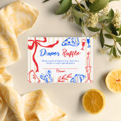 Carte D'accompagnement Tirage couche bébé italien Ciao Baby dessiné à la