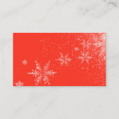 Carte D'accompagnement Tirage de couche Bébé Noël (Dos)