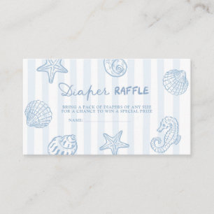 Carte D'accompagnement Tirage de couche Bébé Shower Sea You Soon