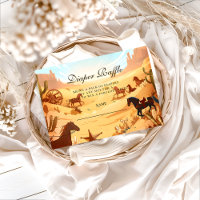 Tirage de couche country western boho
