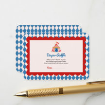 Tirage de couche-culotte cirque rétro carnaval