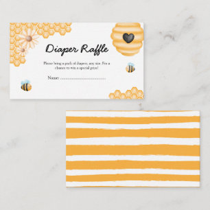Carte D'accompagnement Tirage de couche d'été pour future maman abeille m