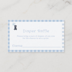 Carte D'accompagnement Tirage de couche pour chiot Labrador noir Sweet Bl
