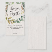 Carte D'accompagnement Tirage de couche rustique unisexe (Devant / Derrière)