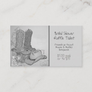 Carte D'accompagnement Tirage de Cowgirl de Style Occidental 
