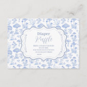 Carte D'accompagnement Toile De Jouy Champignons Raffle de Diappeur de Bo (Devant)