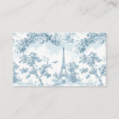 Carte D'accompagnement Tolie Blue Arc français Billet de tombola de couch (Dos)