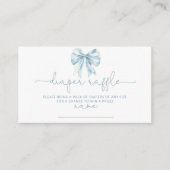 Carte D'accompagnement Tolie Blue Arc français Billet de tombola de couch (Devant)