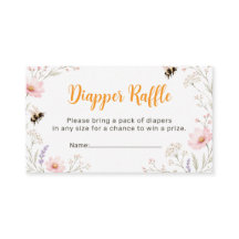 Tombola de couche pour bébé abeille fleur sauvage