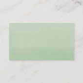 Carte D'accompagnement tombole de Noël floral rouge or vert (Dos)