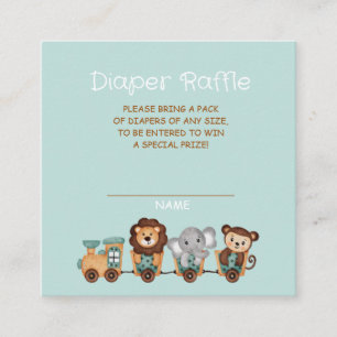 Carte D'accompagnement TOUT À BORD Train Fiesta Déchets Raffle
