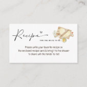 CARTE D'ACCOMPAGNEMENT TOUT CE QUE VOUS CONNAISSEZ, C'EST LA FÊTE DES MAR (Devant)