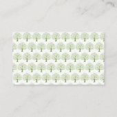 Carte D'accompagnement Tree of Life, Elegant Wedding Website (Dos)