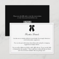 Trendy Vieux argent Fête des mariées esthétique QR