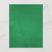 Carte D'accompagnement Tropical Summer Beach Wedding Détails de l'invité (Dos)