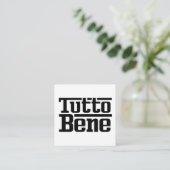 Carte D'accompagnement Tutto Bene (Debout devant)