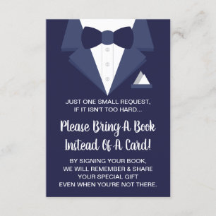 Carte D'accompagnement Tuxedo Book Card, Livres Pour Bébé