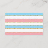 Carte D'accompagnement Twinkle Little Star Baby shower Déchets Raffle (Dos)