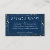 Carte D'accompagnement Twinkle Little Star | Demande de livre Brown Blue  (Dos)