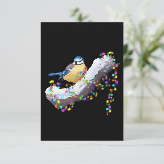 Carte D'accompagnement Twinkle Twinkle Little Tit (Debout devant)