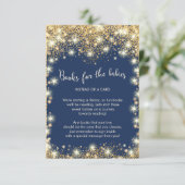 Carte D'accompagnement Twins Twinkle Little Star Livre pour bébé (Debout devant)