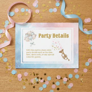 Carte D'accompagnement Two Silly Geese Boy & Girl Twins Birthday Balloon