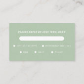 Carte D'accompagnement Typographie audacieuse unique Boho Super Retro Wav (Dos)