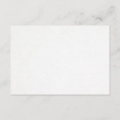 Carte D'accompagnement Typographie élégante sur aquarelle | Hébergements (Dos)