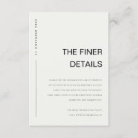 TYPOGRAPHIE MINIMALE NOIR BLANC DETAILS MARIAGE