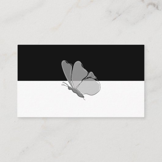 Carte D'accompagnement Typographie moderne Date idées nuit. Date jar (Dos)