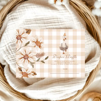 Un Baby shower d'oie sotte, un feuillet
