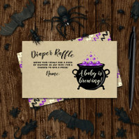 Un Bébé Doux Brasse Le Baby shower D'Halloween