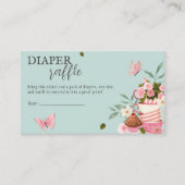 Carte D'accompagnement Un bébé est en train de brasser le Baby shower de (Devant)