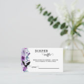 Carte D'accompagnement Un bébé est en train de brasser Octobre Baby Diape (Debout devant)