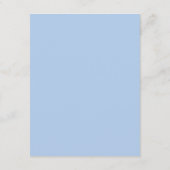 Carte D'accompagnement Un bébé est en train de brasser sorcier Baby showe (Dos)